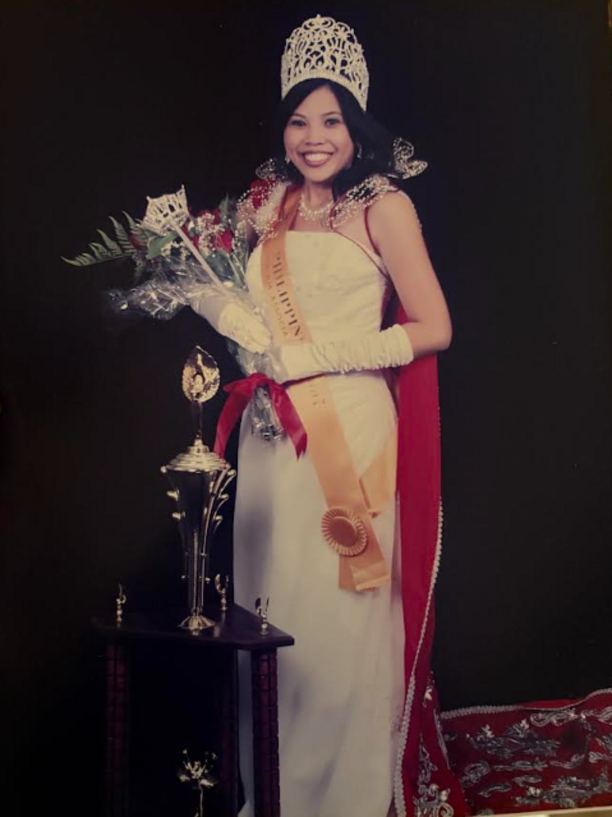 Angie Reyes was the 2007 Miss Philippines of Fresno. She was killed by her partner in a murder-suicide in Fresno on August, 20, 2026.